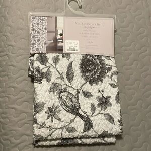 NEW Shower Curtain By Market Street Bath 72” x 72”